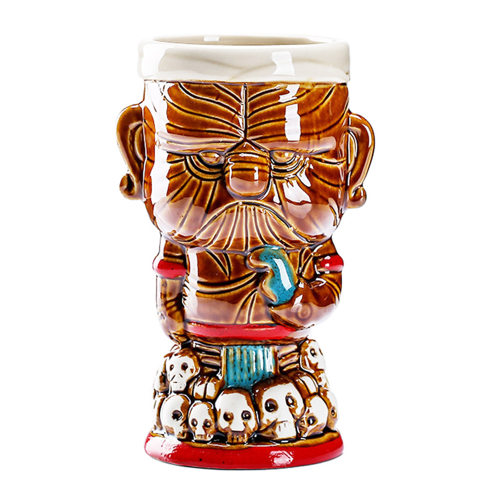 Wine With Beer Cocktail - 1Pcs Ceramic Totem Wine Cup Large