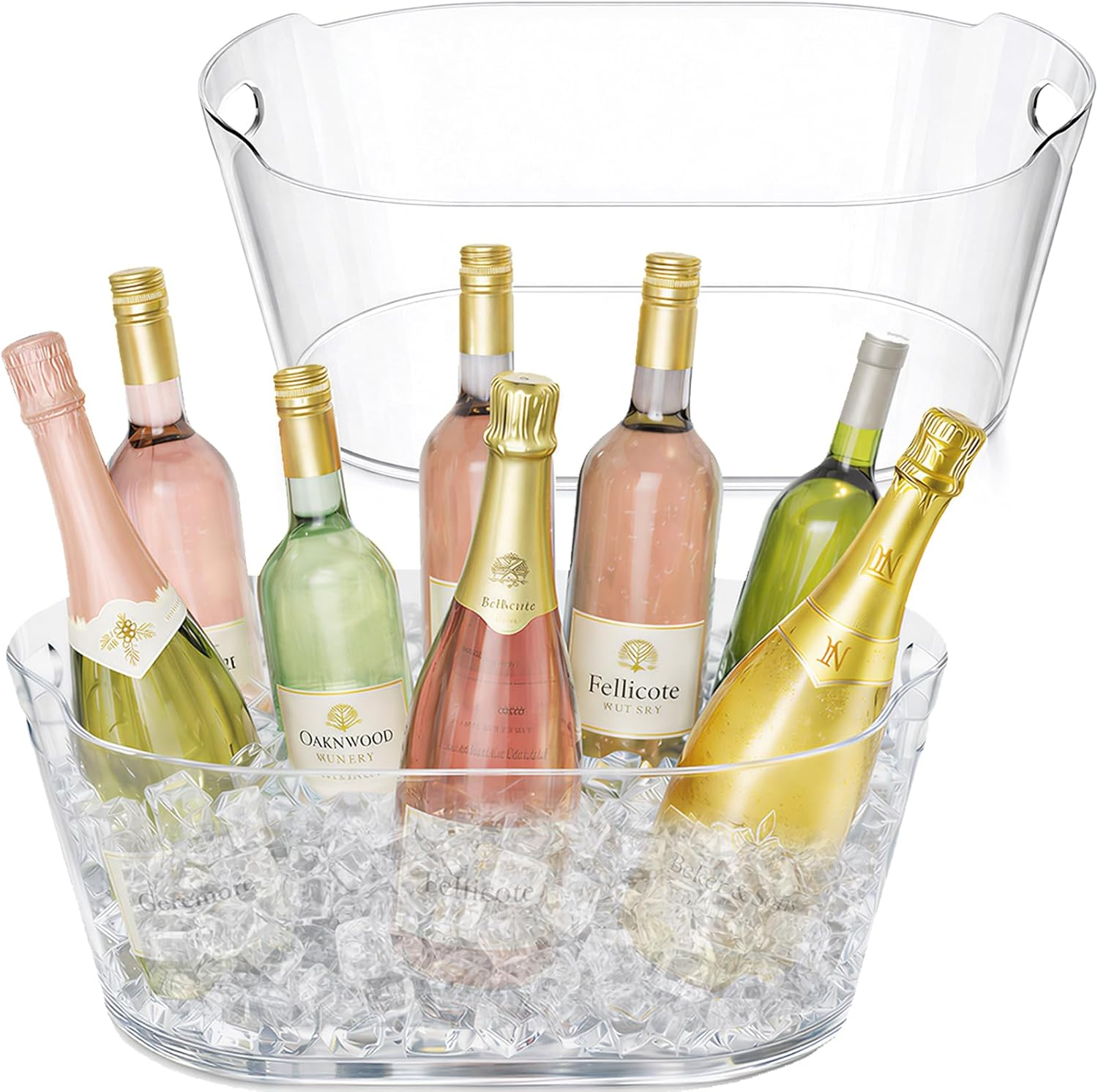Wine Beer & Deli Reviews - Lifewit 2 Pack 11.5L Clear Plastic