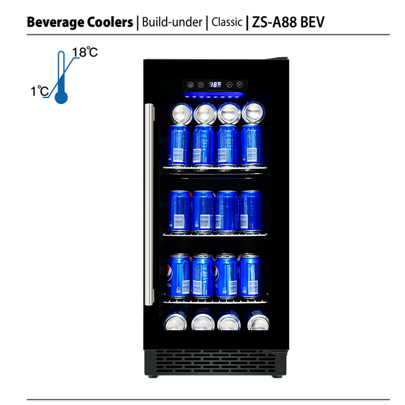 Oem Small Drink Bar Fridge Cus – Wine Beer Dual Zone recenzja i cena