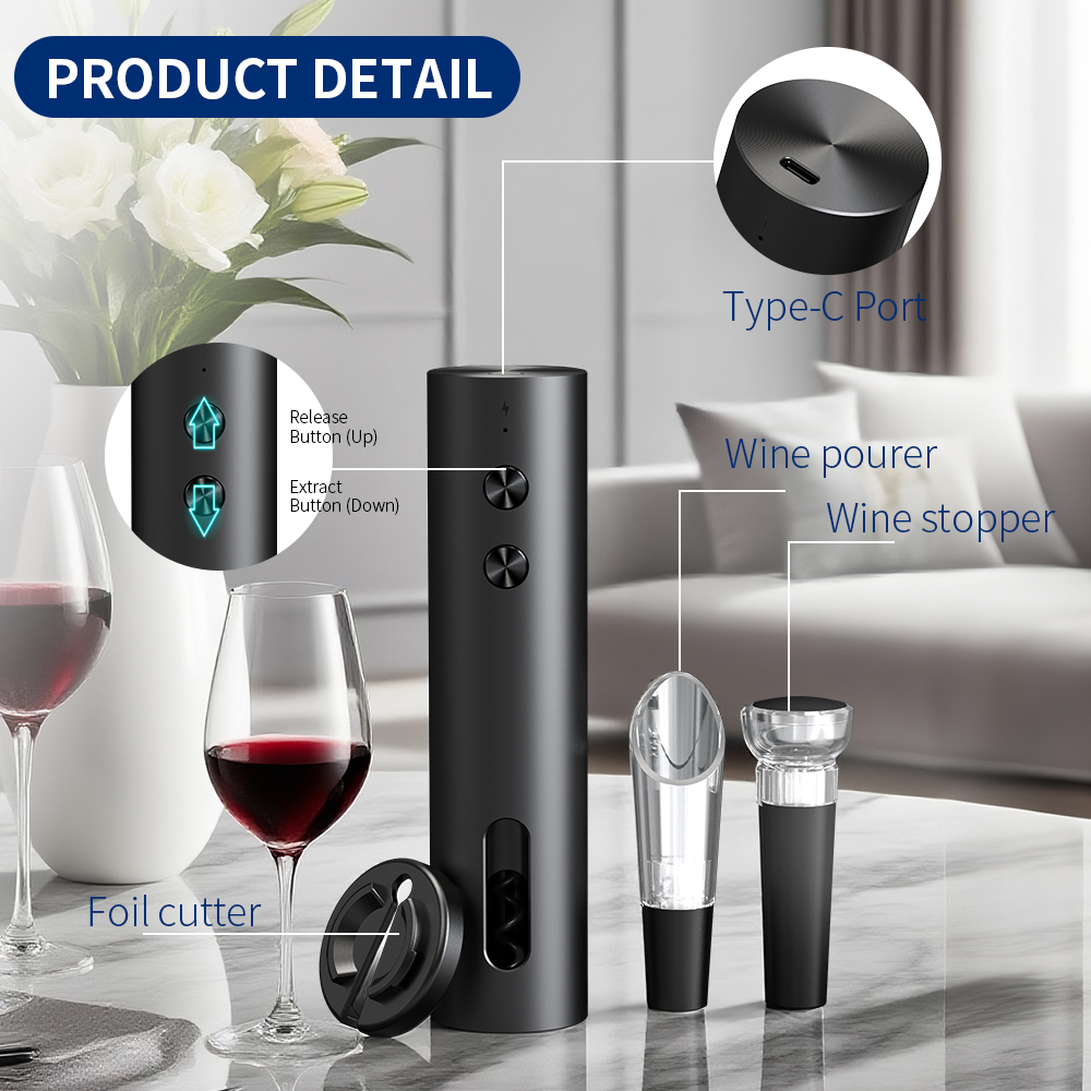 4-in-1 Electric Bottle Wine Op – Wine Beer Opener recenzja i cena