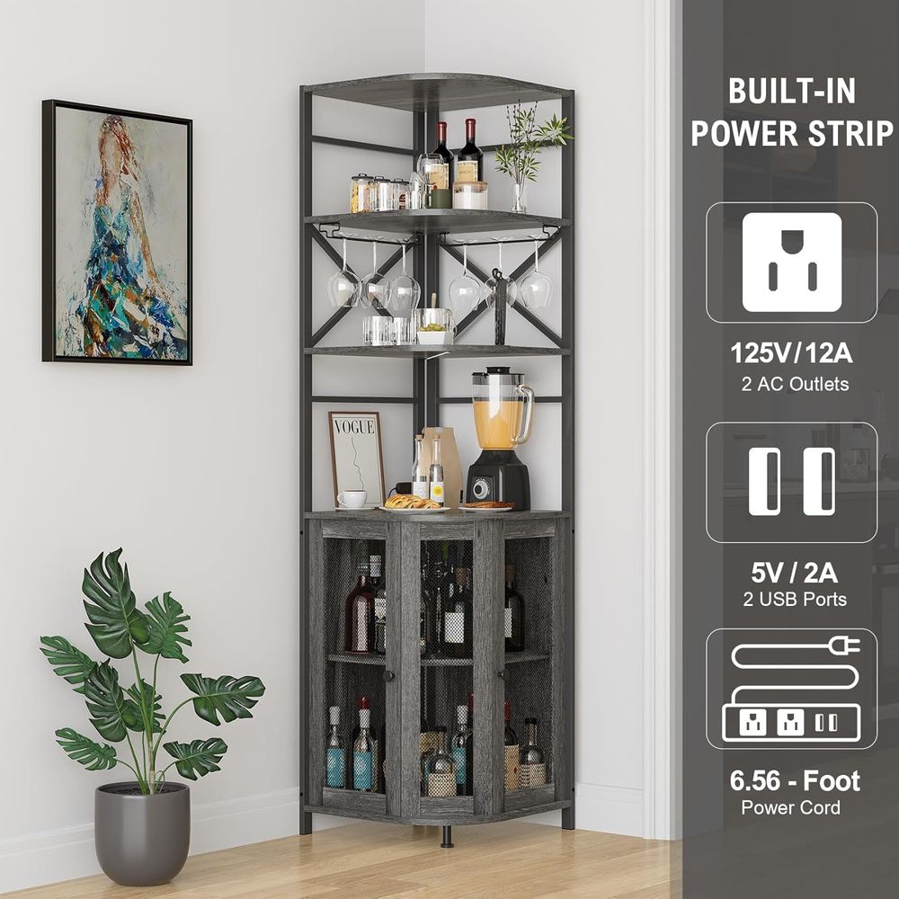 6-Tier Wine Bar Cabinet with L – Wine & Beer Packages recenzja i cena