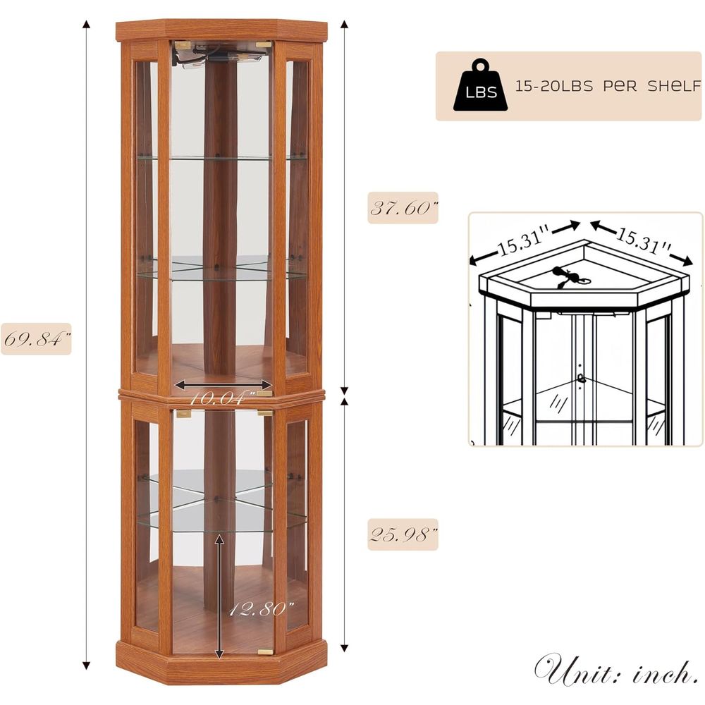 70 Tall Illuminated Glass Disp – Wine & Beer Packages recenzja i cena