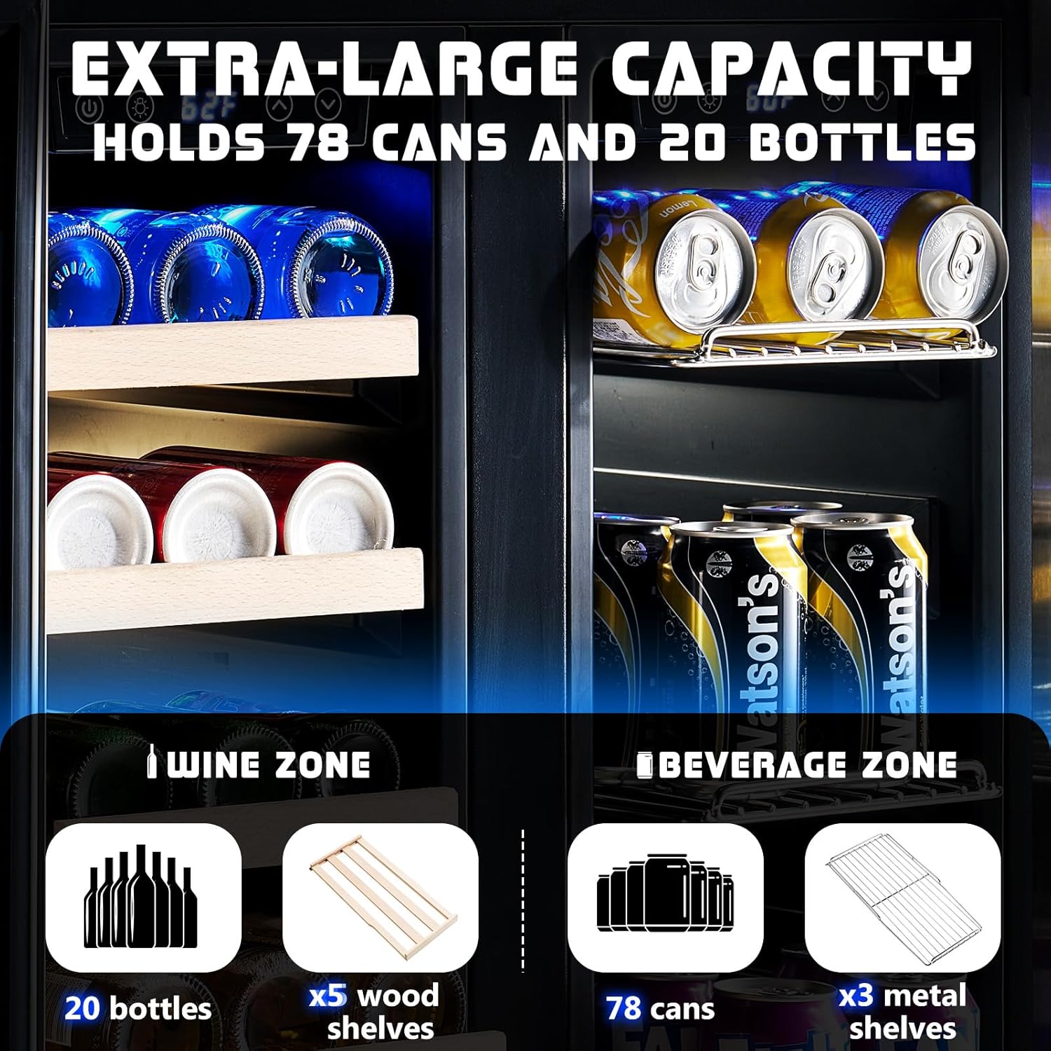 Beverage Refrigerator - 24-Inc – Wine Beer Fridge Under Counter recenzja i cena