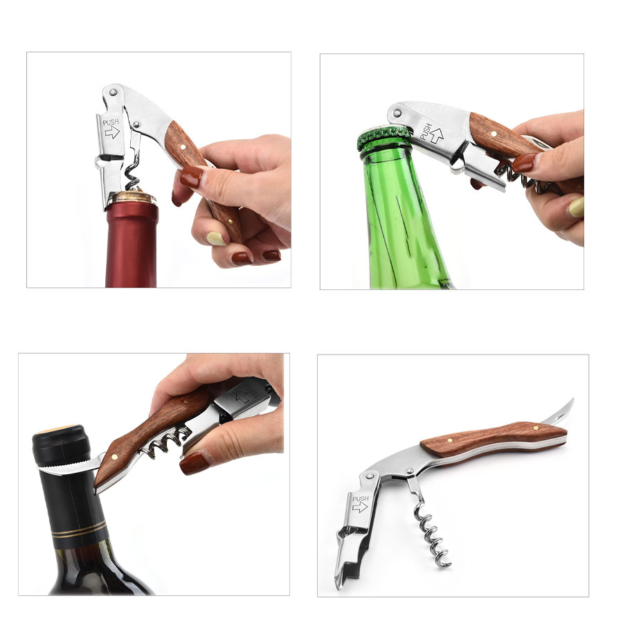 Wine Opener Combines Functiona – Wine Beer Opener recenzja i cena