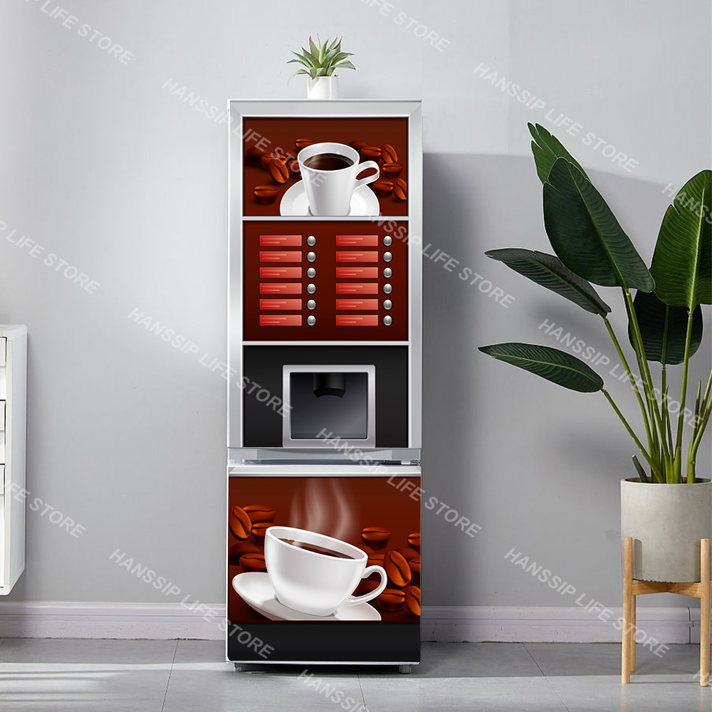 Retro Phone Booth Printed Refr – Wine Beer Fridge recenzja i cena