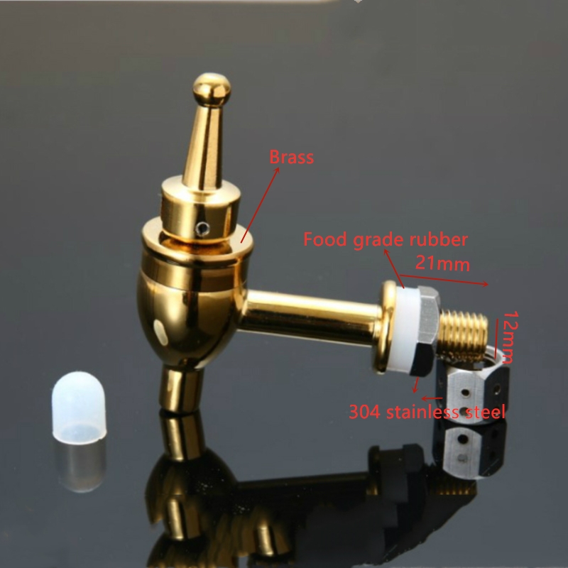 Copper Wine Barrel Spigot Beve – Wine Beer Fridge recenzja i cena