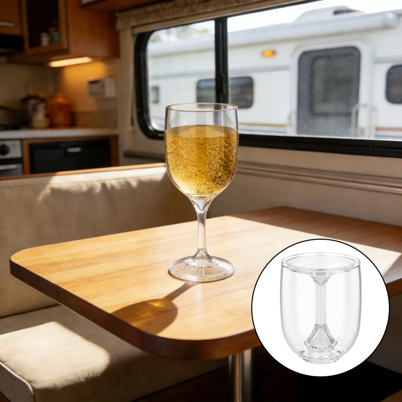 RV Portable Wine Glass Goblet  – Wine & Beer Packages recenzja i cena