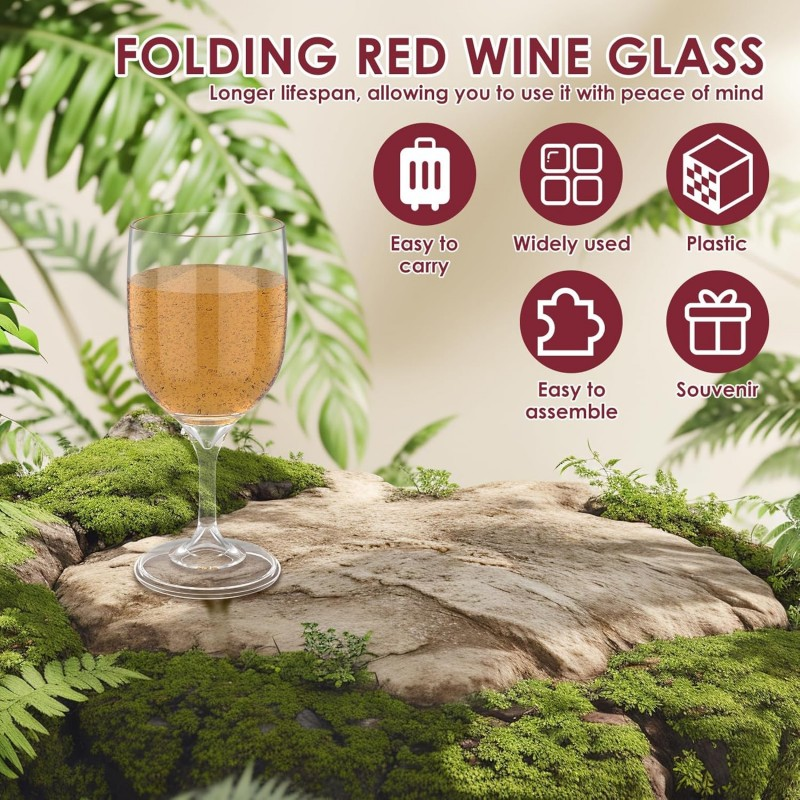 RV Portable Wine Glass Goblet  – Wine & Beer Packages recenzja i cena