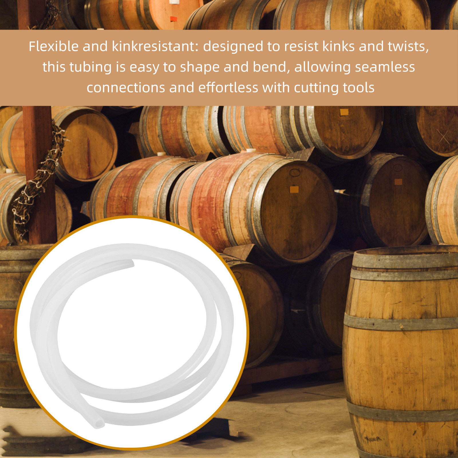 Clear Beer Line Tubing Flexibl – Wine Draft Beer recenzja i cena