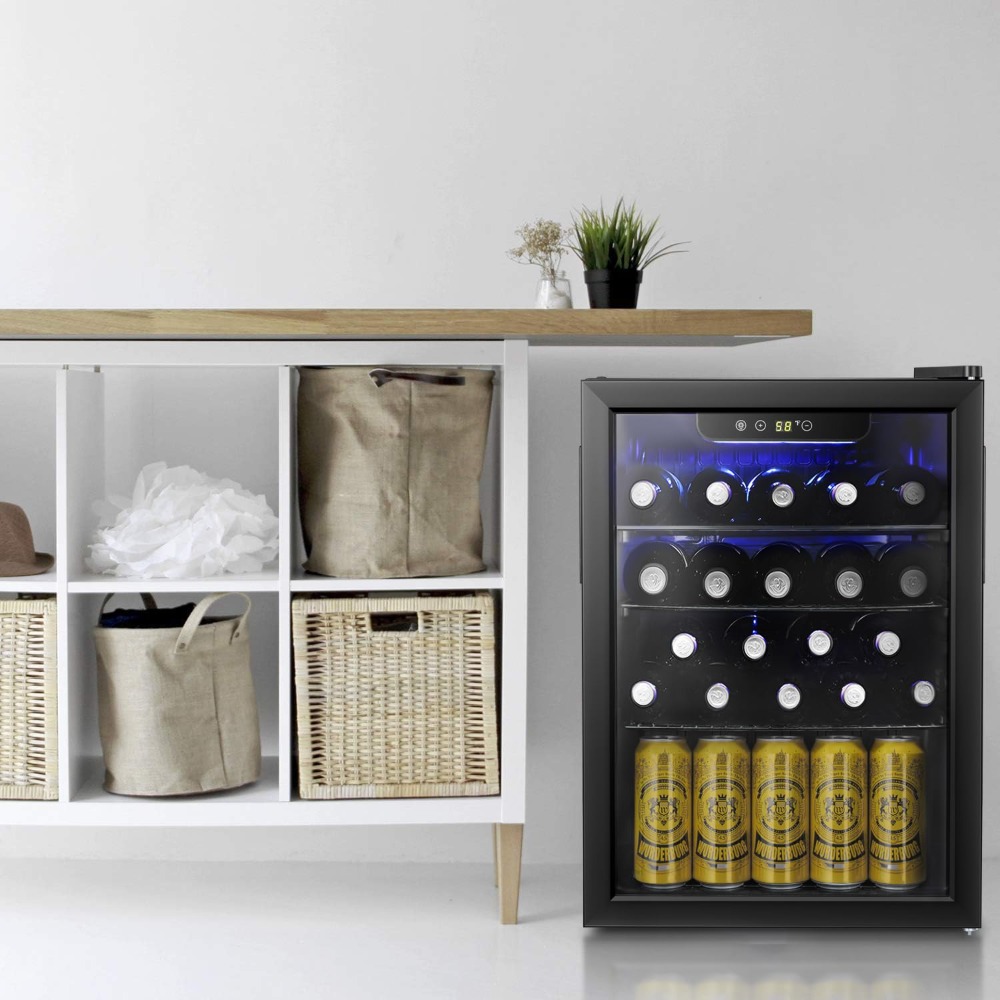 16 Bottle Wine Cooler/Cabinet  – Wine Beer Fridge recenzja i cena