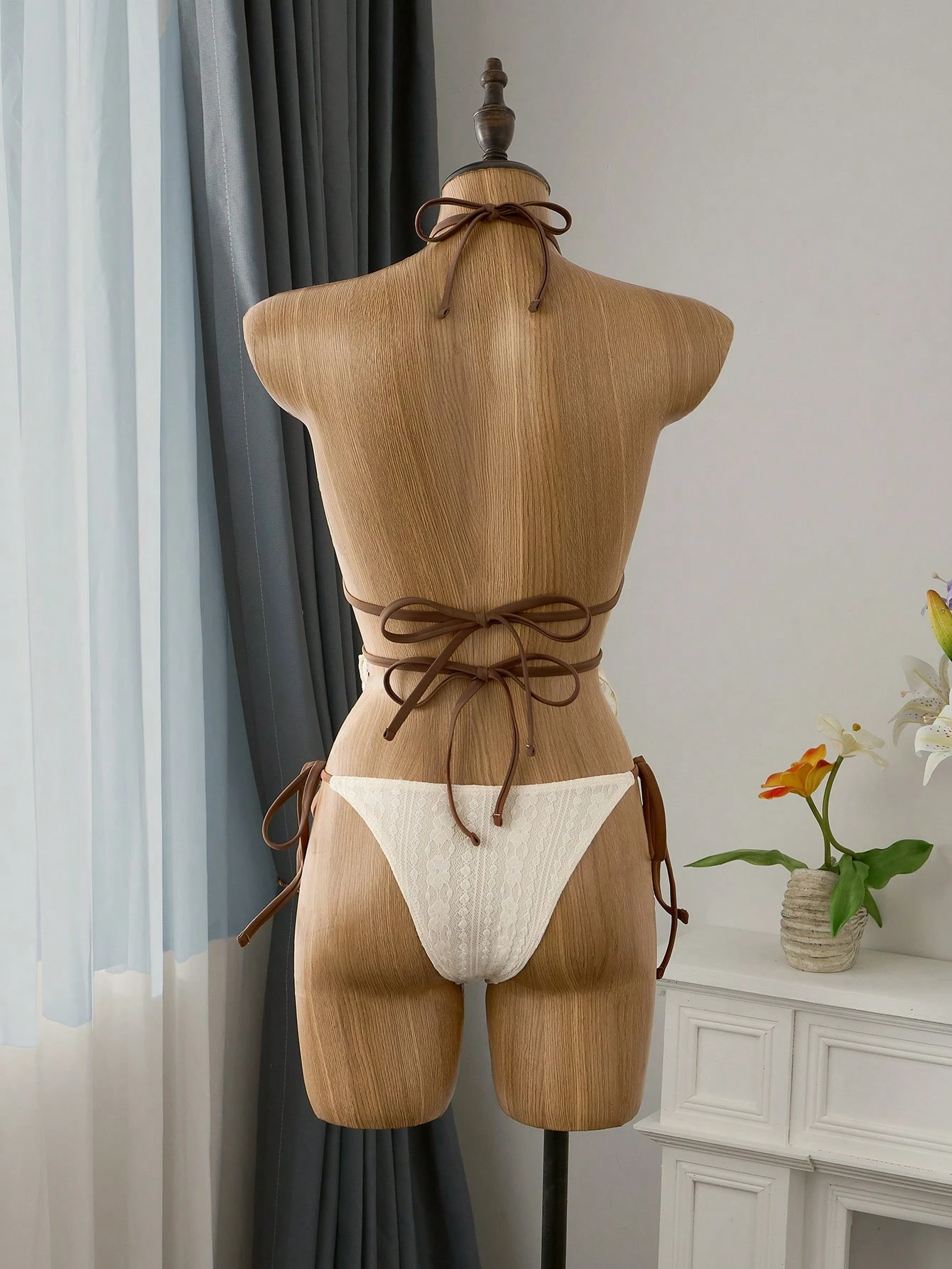 Cream Lace Halter Neck Tankini – Cocktail Shaker Set recenzja i cena
