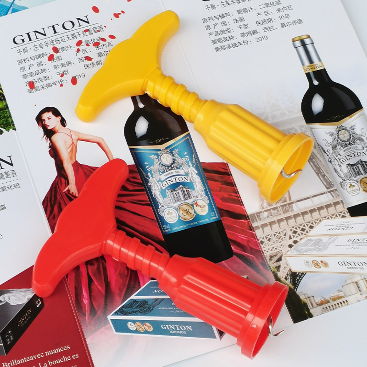 Red Wine Bottle Opener, Wine B – Wine Beer Opener recenzja i cena