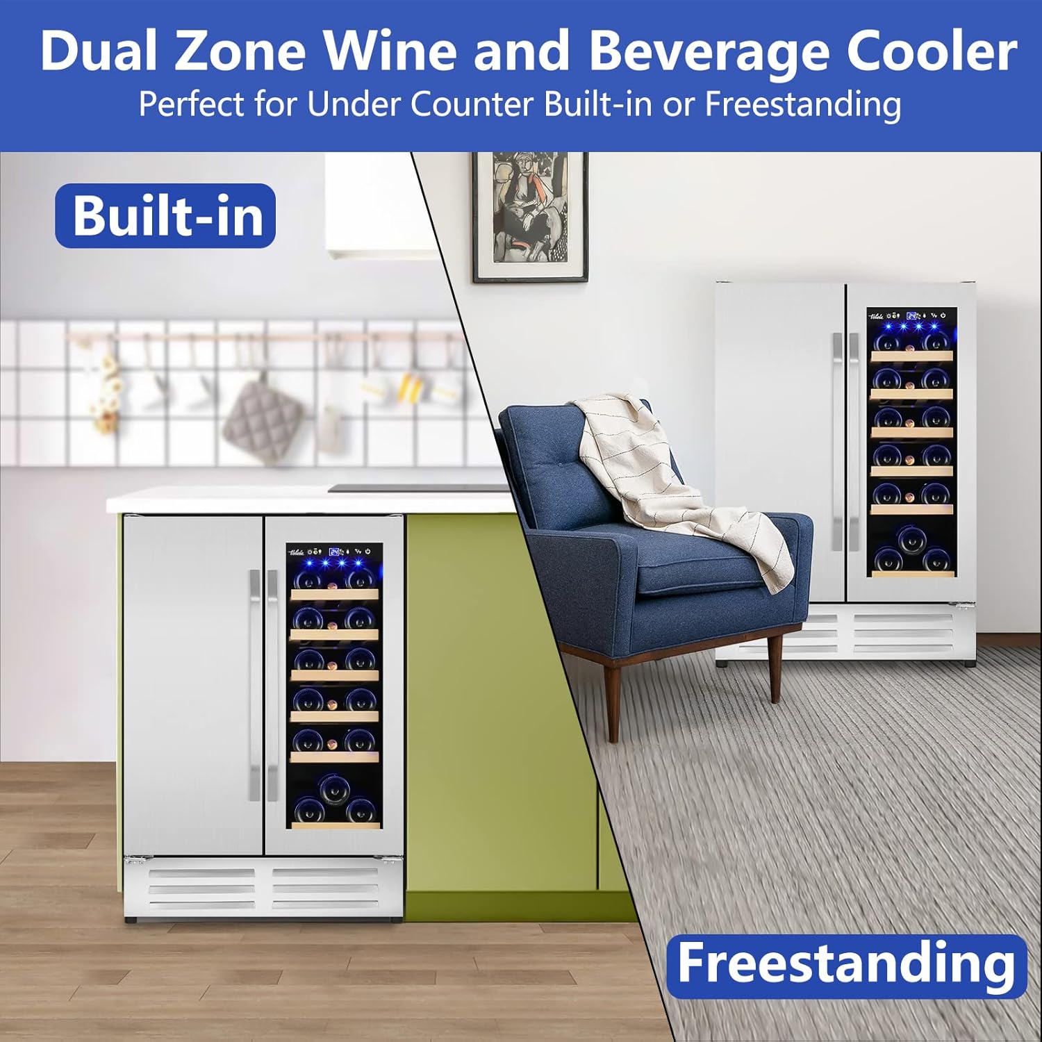 Wine and Beverage Refrigerator – Wine Beer Fridge recenzja i cena