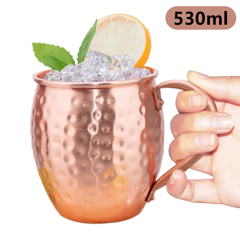 【F】530ml 100% Copper Moscow Mu – Wine With Beer Cocktail recenzja i cena