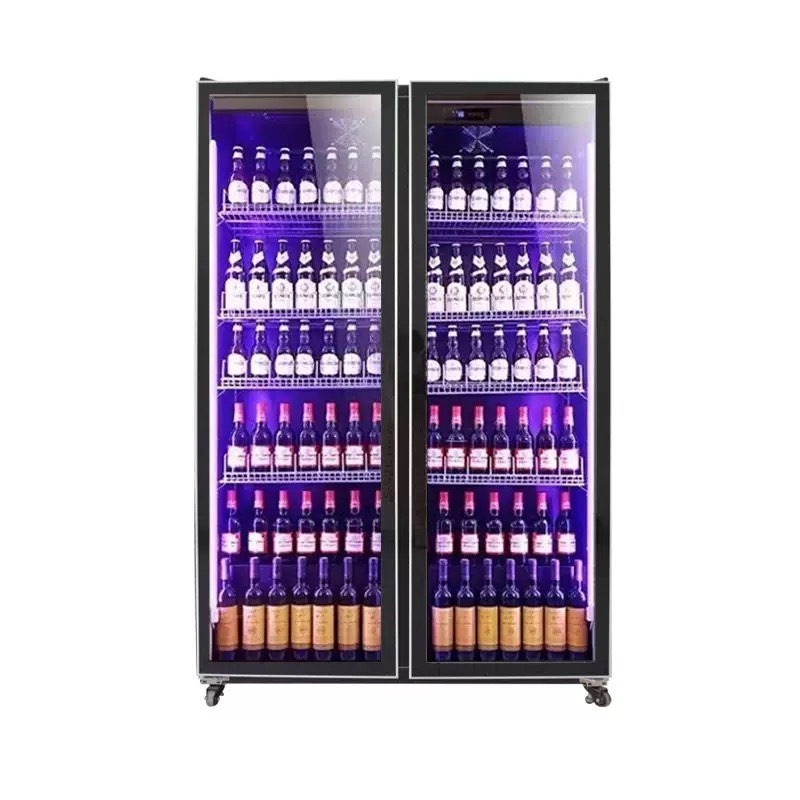 Double Door Air Cooling Refrig – Wine Beer Dual Zone recenzja i cena