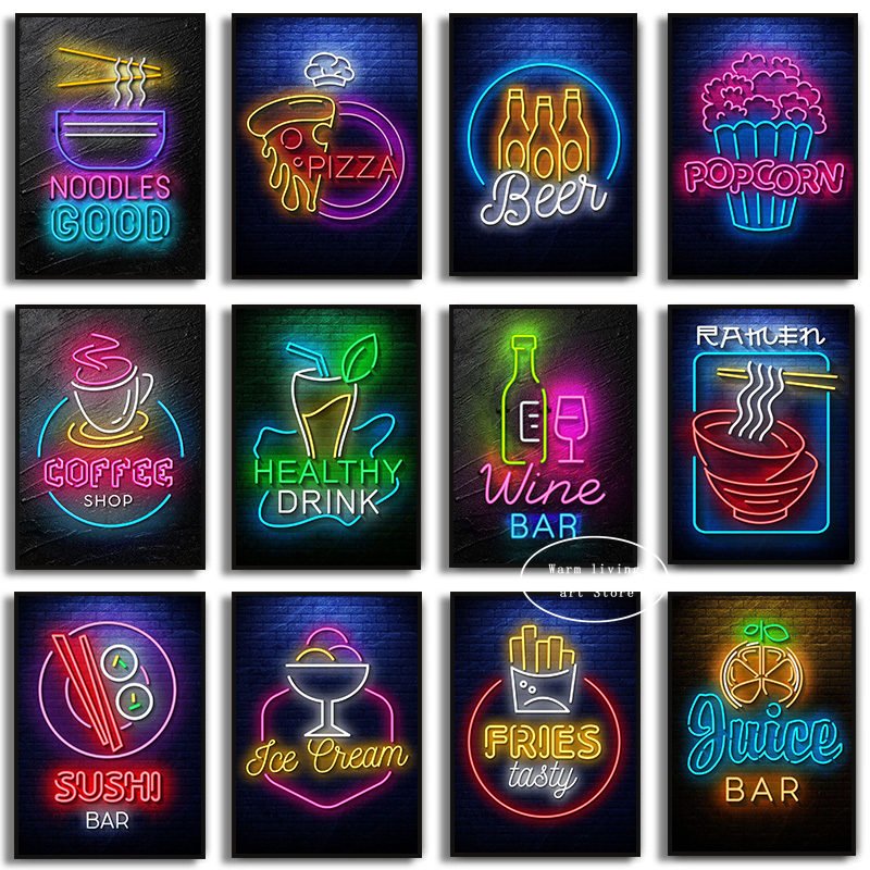 Neon Food Ramen Sushi Pizza Be – Wine Beer Pizza recenzja i cena