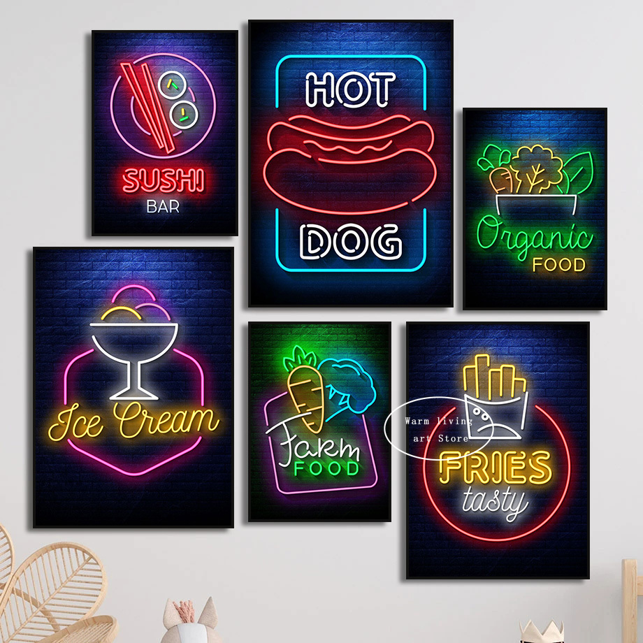 Neon Food Ramen Sushi Pizza Be – Wine Beer Pizza recenzja i cena