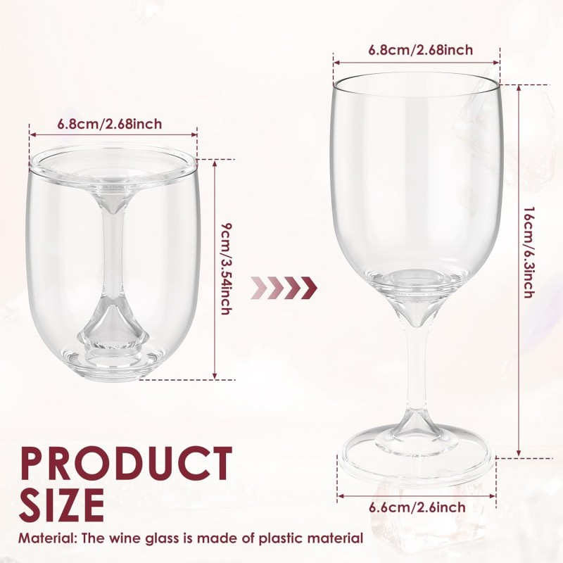 Folding Wine Glass Transparent – Wine & Beer Packages recenzja i cena