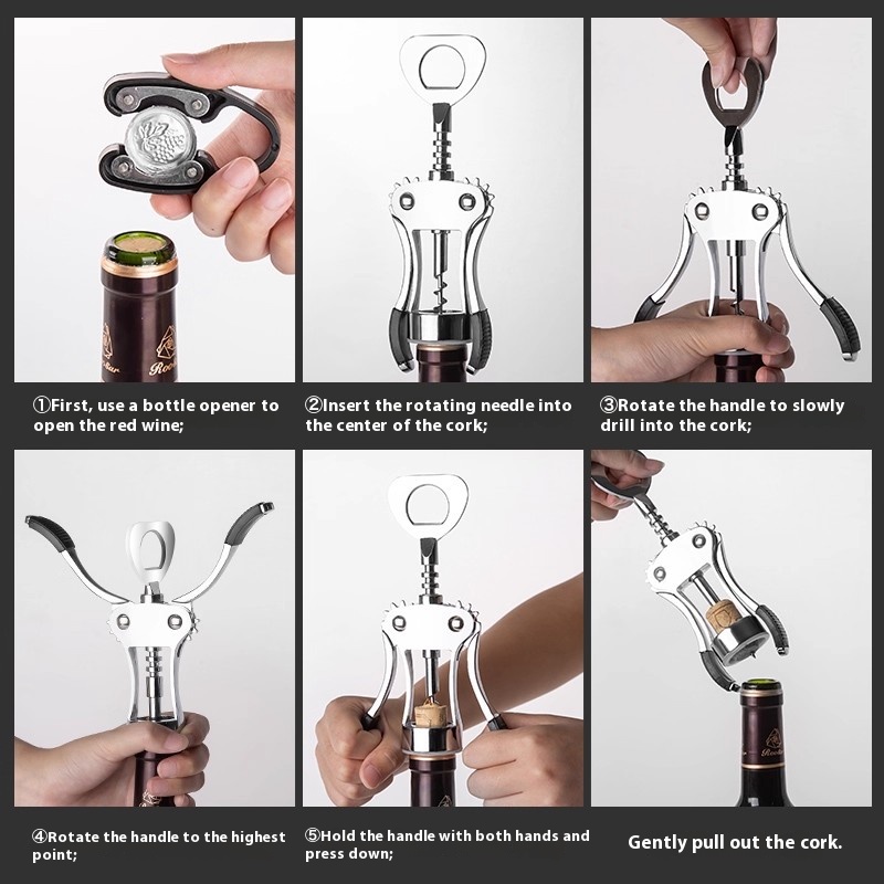 Gianxi Red Wine Bottle Opener  – Wine Beer Opener recenzja i cena