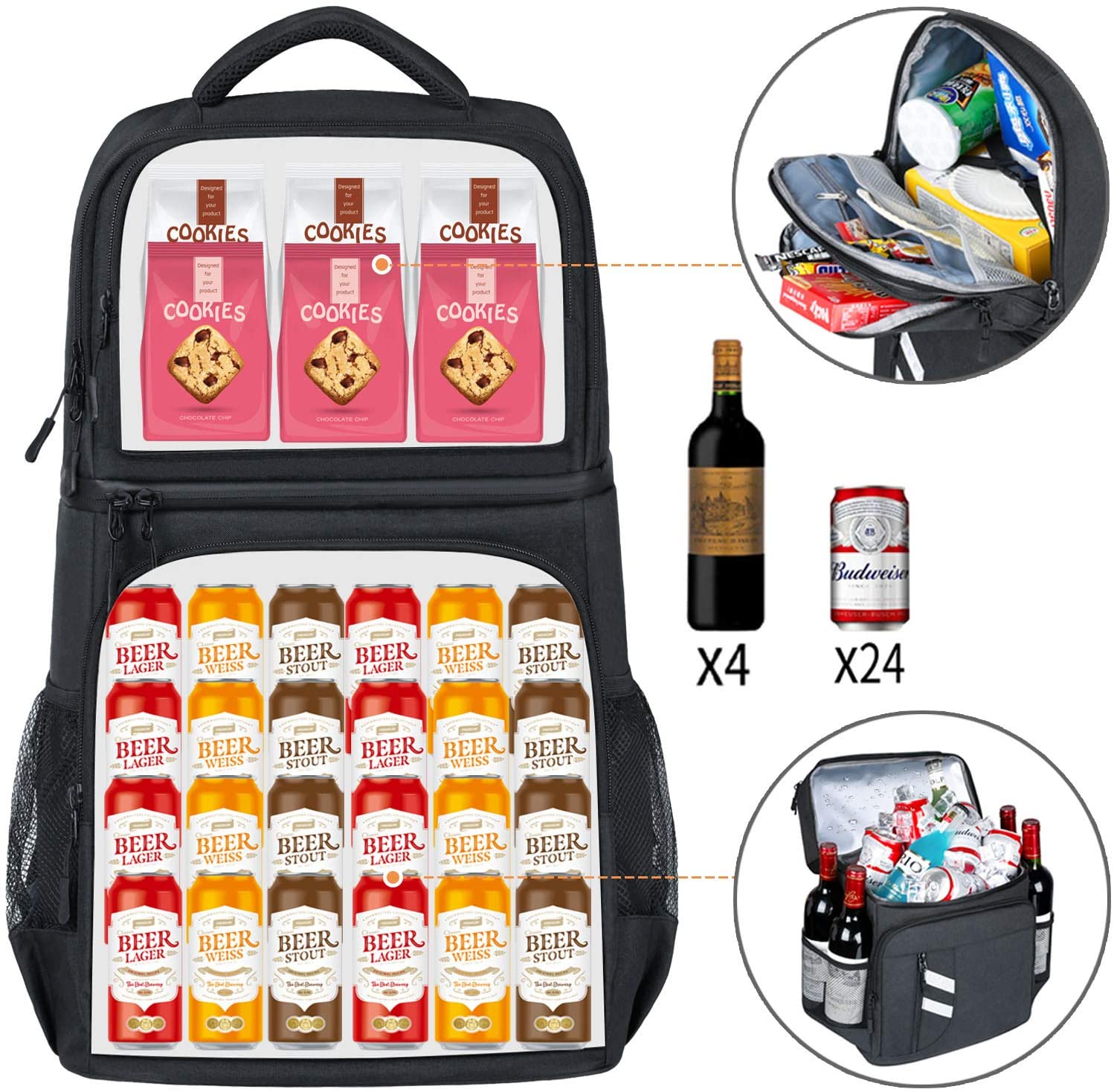 DENUONISS 2-in-1 Thermal Coole – Wine Beer Fridge recenzja i cena