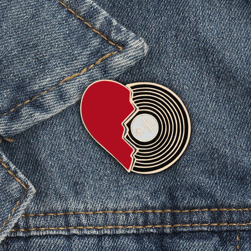 Enamel Pin set Broken Heart Wi – Wine Beer Pizza recenzja i cena