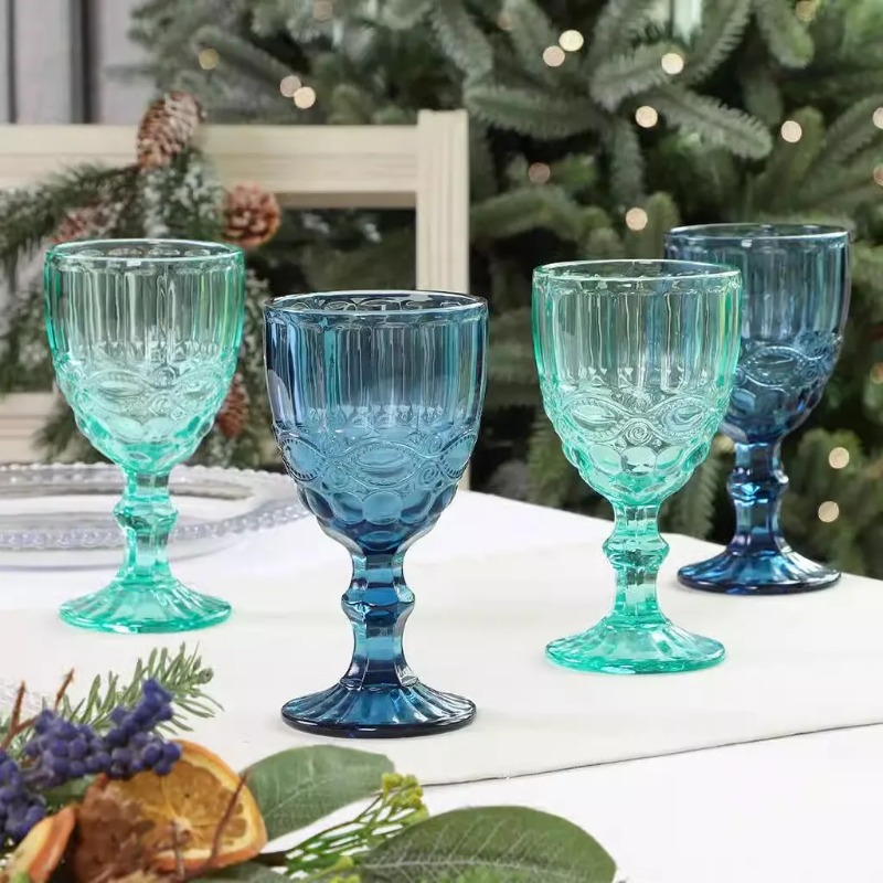 High Foot Color Crystal Glass  – Wine Beer Foot recenzja i cena
