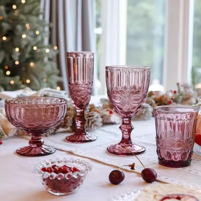High Foot Color Crystal Glass  – Wine Beer Foot recenzja i cena