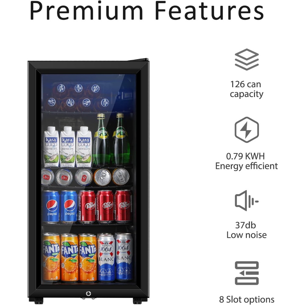 Beverage Refrigerator, Three P – Wine Beer Foot recenzja i cena