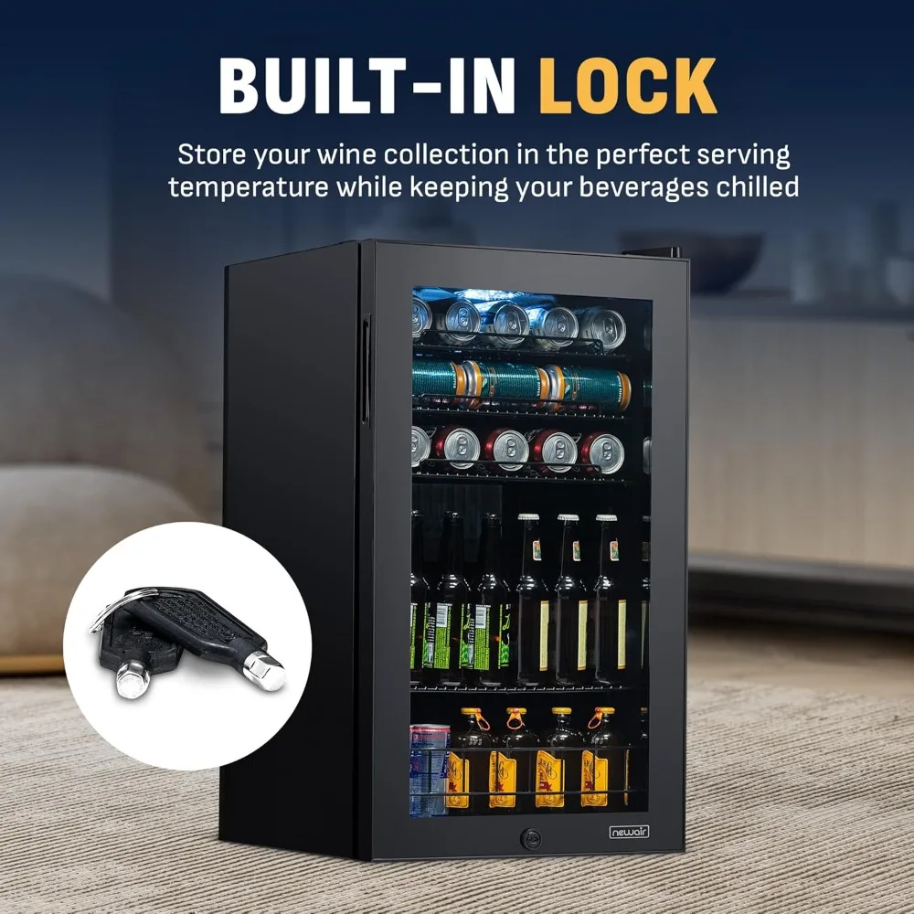126 Can Beverage Refrigerator, – Wine Beer Fridge recenzja i cena