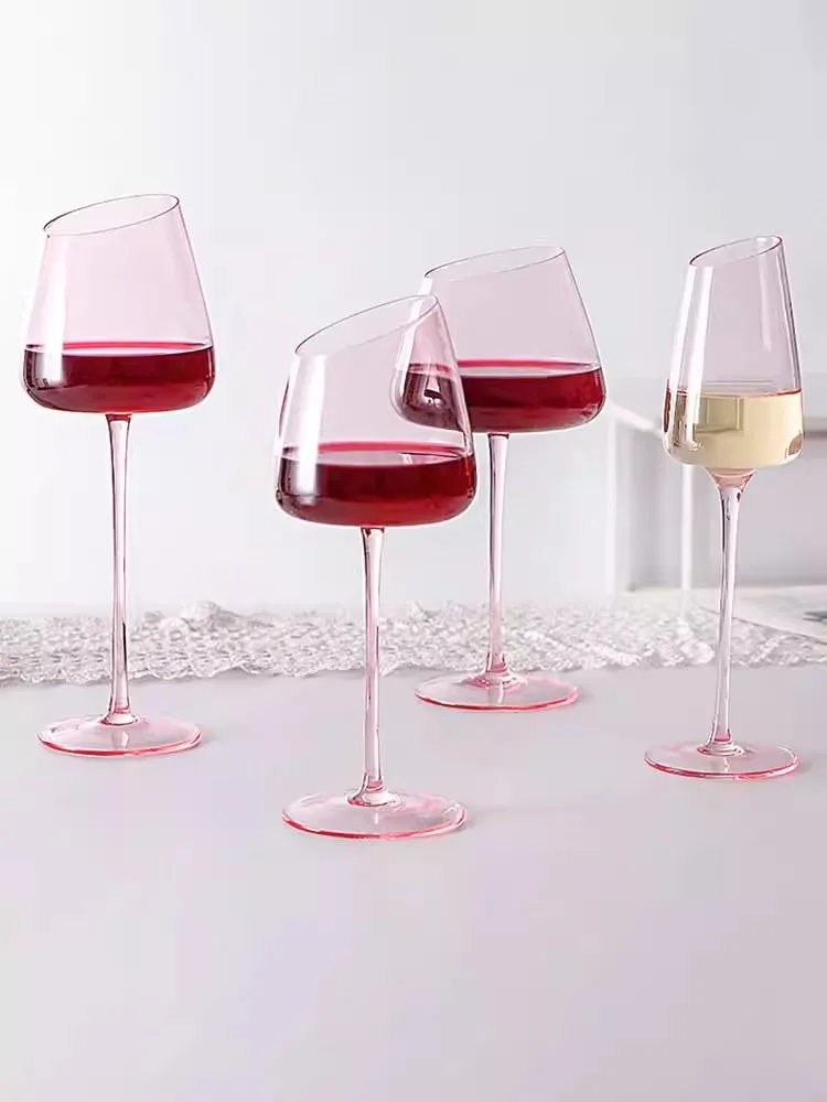 Oblique Red Wine Glass, Bevel  – Wine Beer Foot recenzja i cena