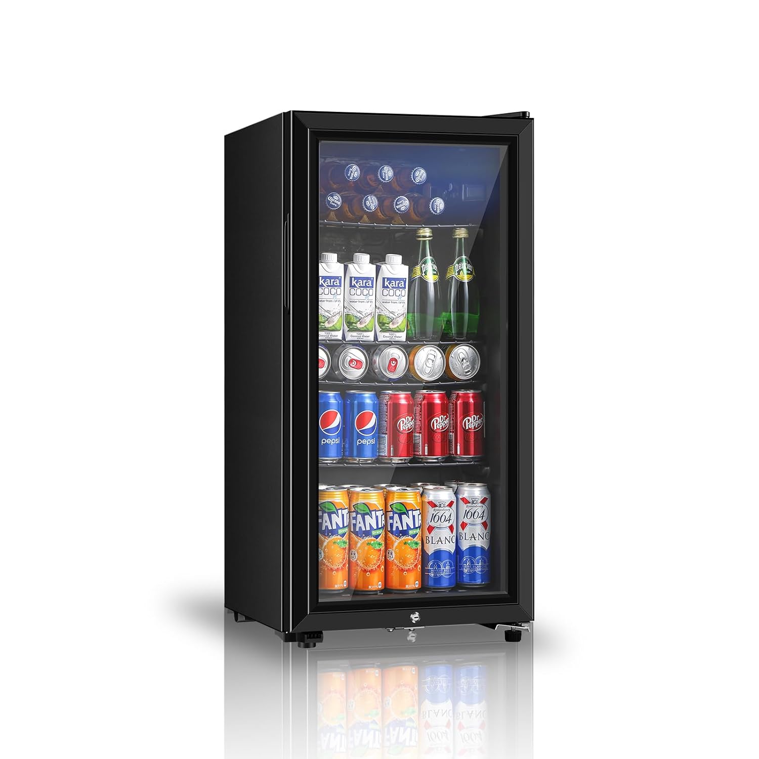 Beverage Refrigerator, 3.2 Cu. – Wine Beer Fridge recenzja i cena