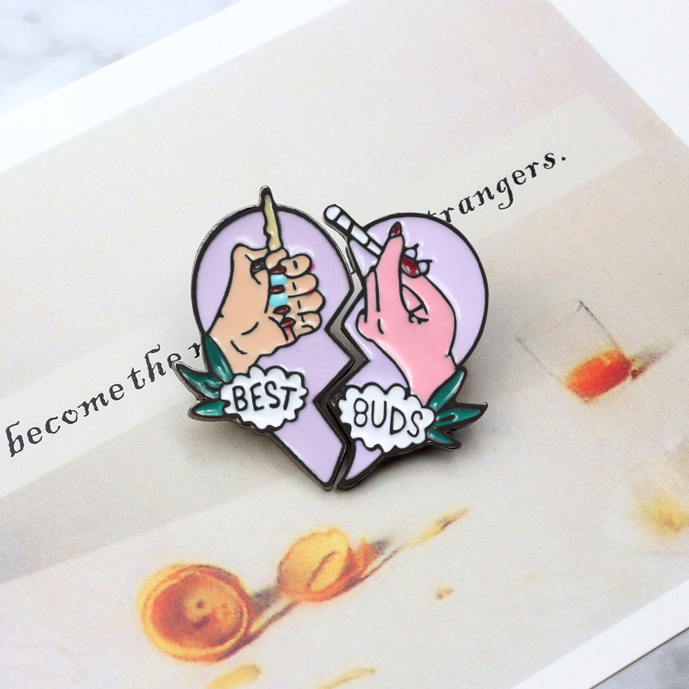 2Pcs/Set Creative Broken Heart – Wine Beer Pizza recenzja i cena