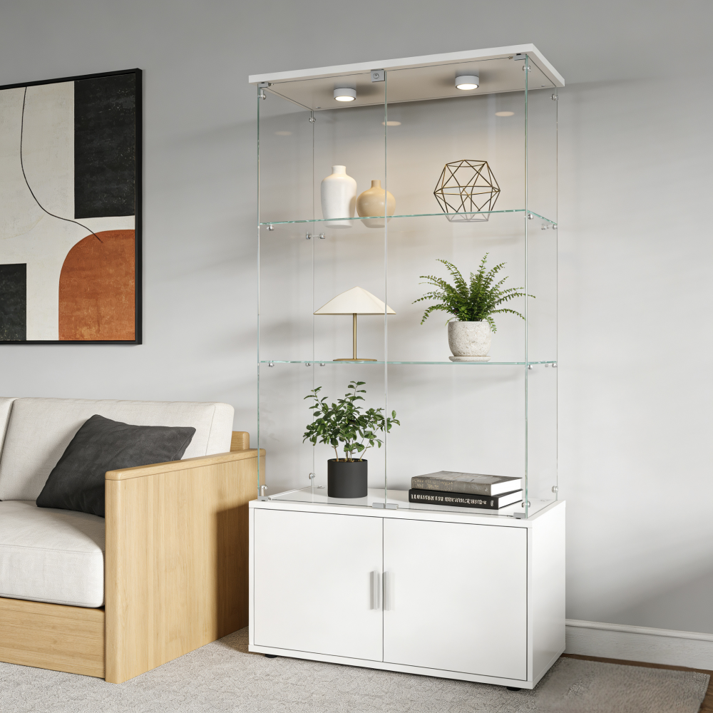 White Double-door 4-Layer Stor – Wine & Beer Packages recenzja i cena