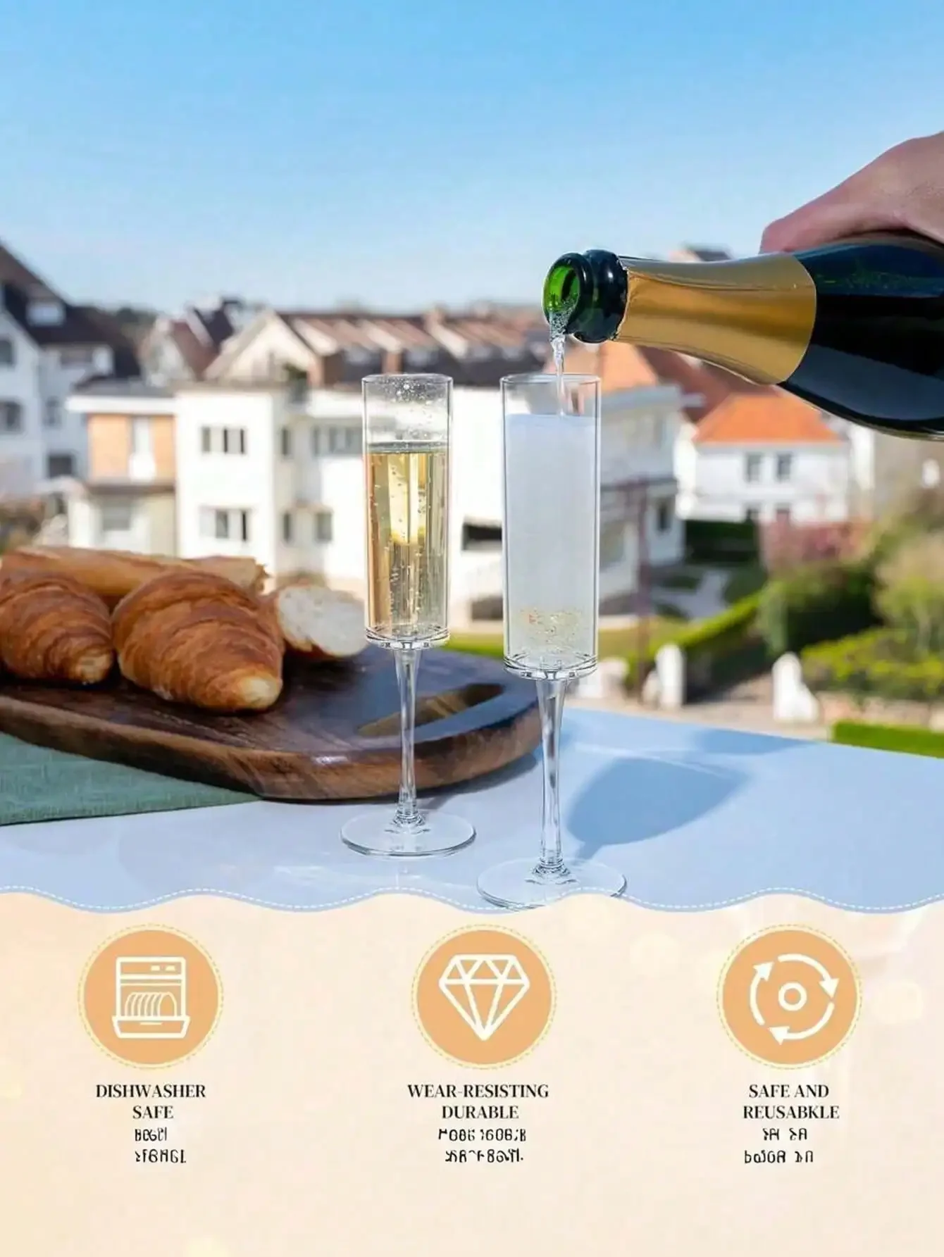 2/6/12pcs High Quality Champag – Wine With Beer Cocktail recenzja i cena