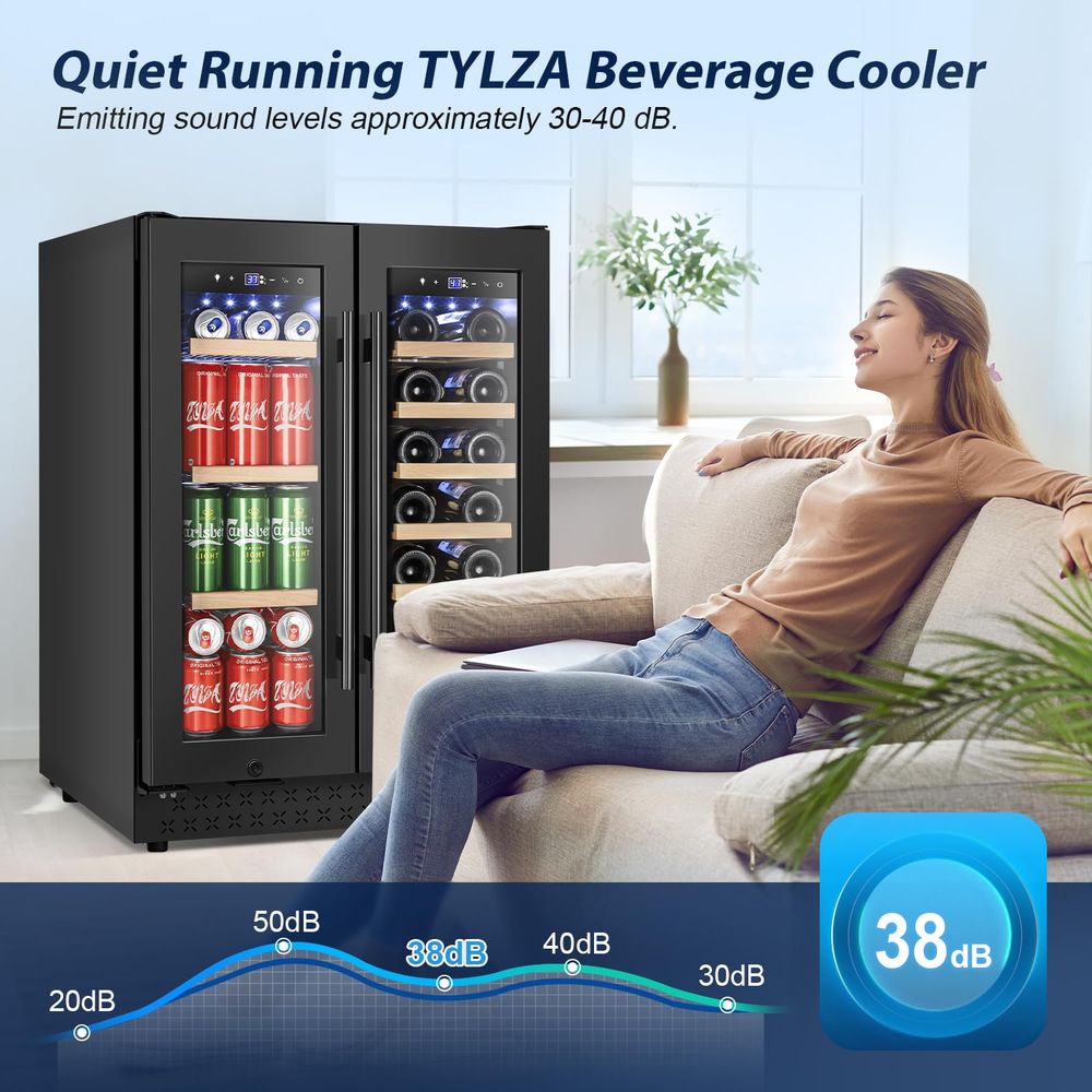 24 Inch Wine and Beverage Refr – Wine Beer Fridge Under Counter recenzja i cena