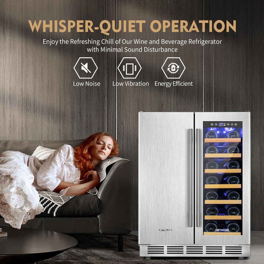 Wine and Beverage Refrigerator – Wine Beer Fridge Under Counter recenzja i cena