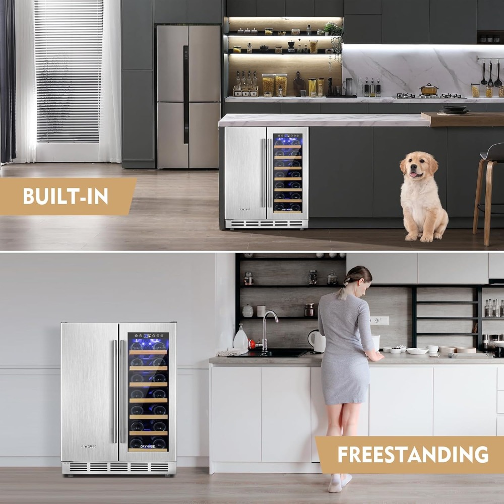 Wine and Beverage Refrigerator – Wine Beer Fridge Under Counter recenzja i cena