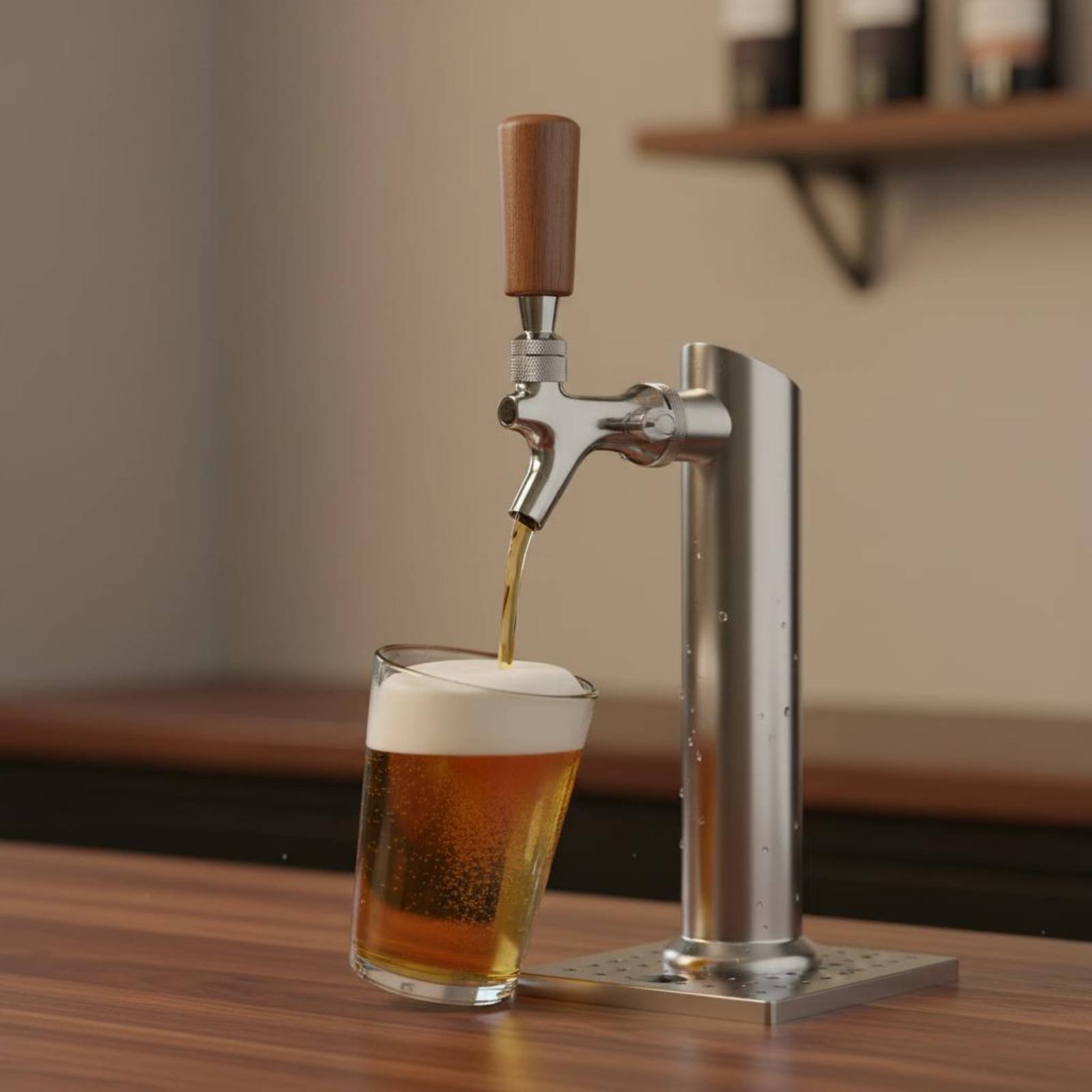 Short Wooden Beer Handle Solid – Wine Beer & Deli Reviews recenzja i cena
