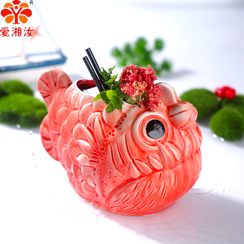 Cute Lantern Fish Cocktail Gla – Wine With Beer Cocktail recenzja i cena