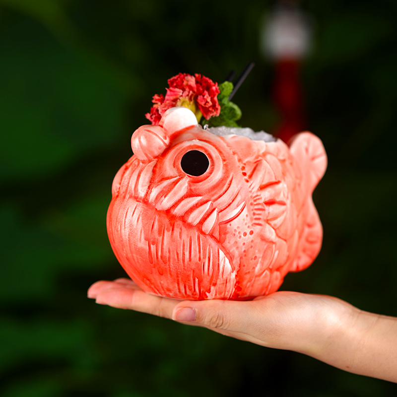 Cute Lantern Fish Cocktail Gla – Wine With Beer Cocktail recenzja i cena