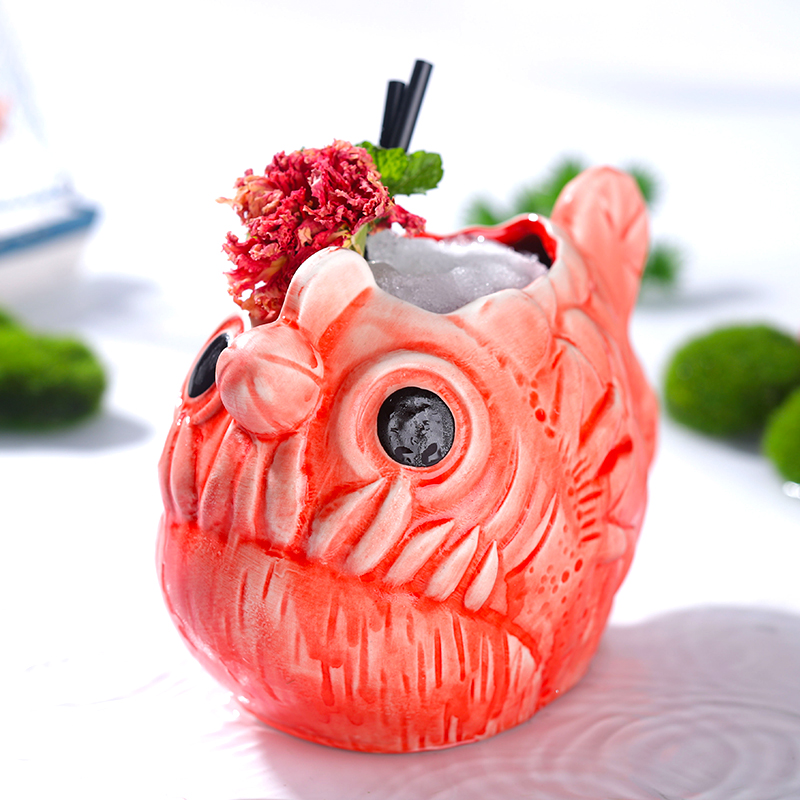 Cute Lantern Fish Cocktail Gla – Wine With Beer Cocktail recenzja i cena