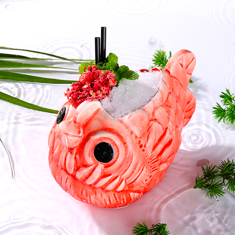 Cute Lantern Fish Cocktail Gla – Wine With Beer Cocktail recenzja i cena