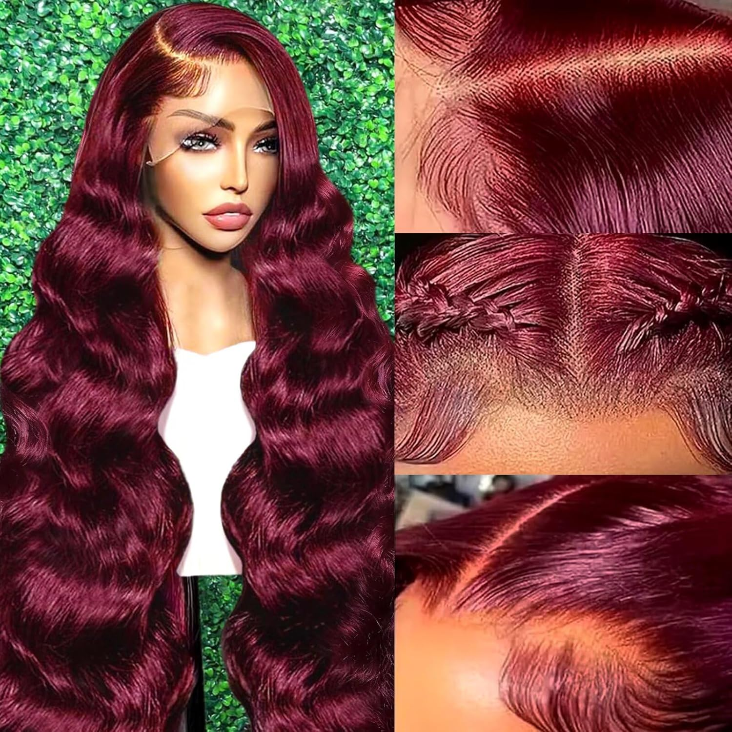 99j Burgundy Lace Front Wig Hu – Wine & Beer Packages recenzja i cena