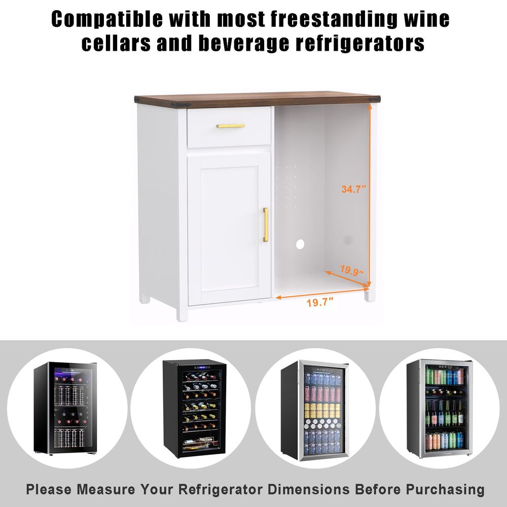 Coffee Bar with Mini Fridge Sp – Wine & Beer Packages recenzja i cena