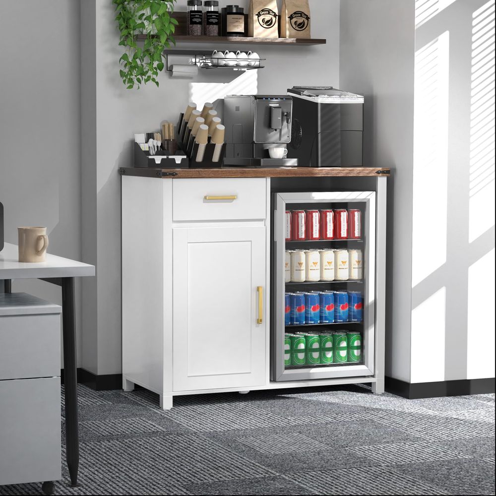 Coffee Bar with Mini Fridge Sp – Wine & Beer Packages recenzja i cena